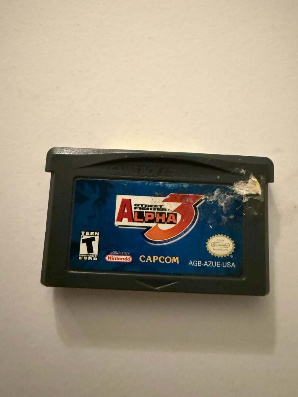 Capcom Street Fighter Alpha 3 Game Boy Advance GBA Video Game
